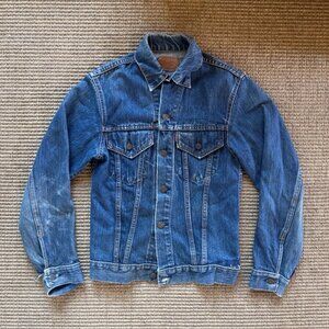 Collectible Vintage 1960s Levi's Type 3 Denim Jacket Big E